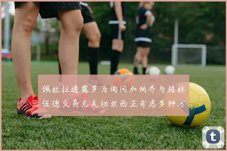 佩杜拉透露罗马询问加纳乔与格林伍德交易无关切尔西正考虑多种方案